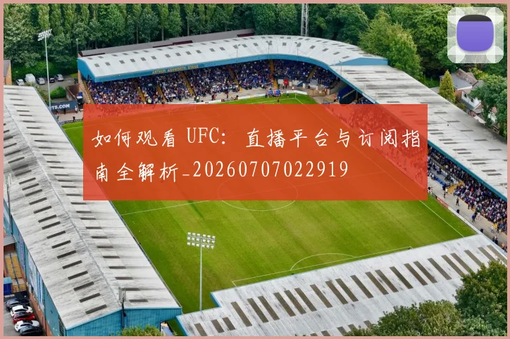 如何观看 UFC：直播平台与订阅指南全解析_20260707022919